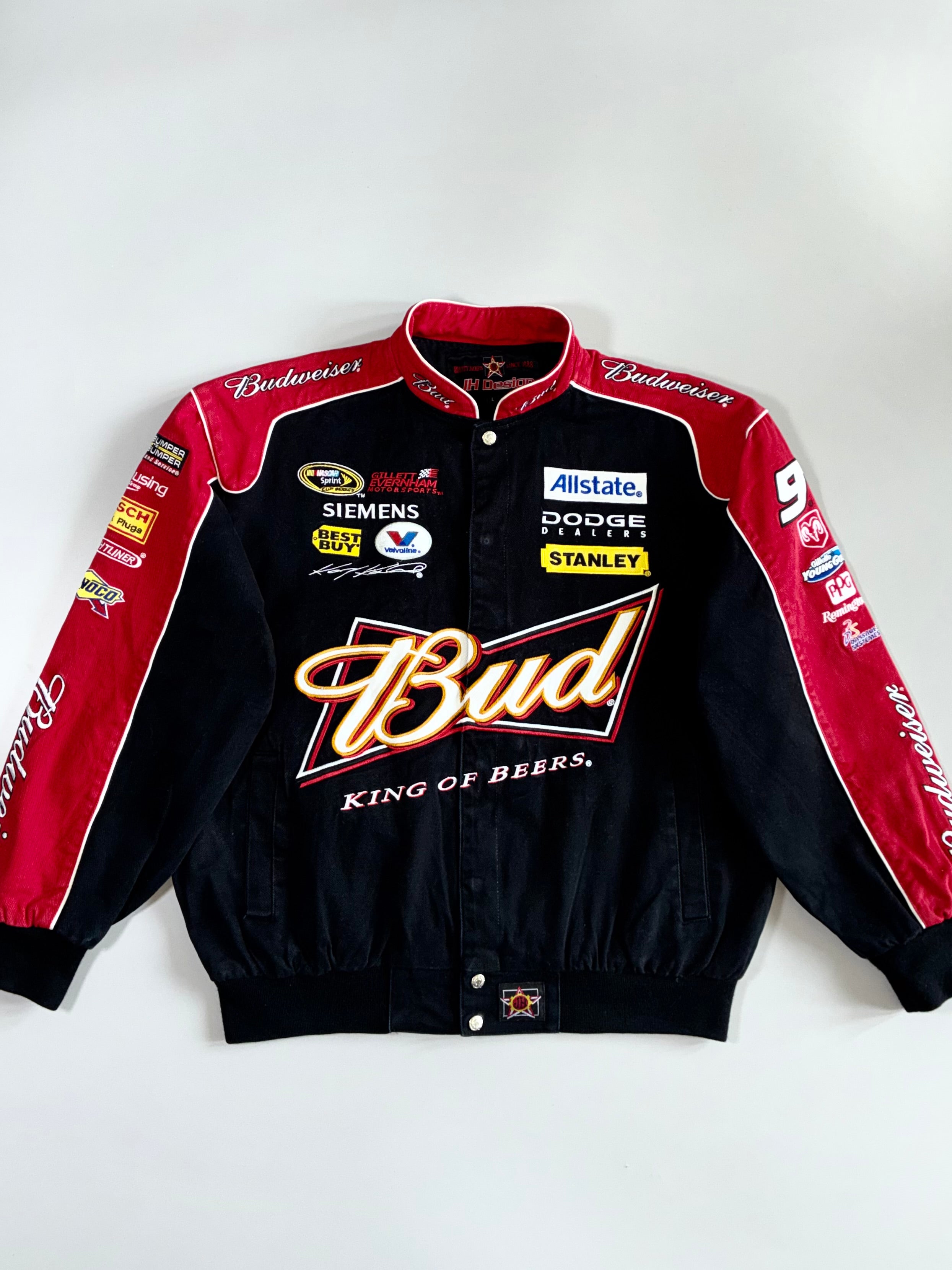 Budweiser NASCAR #9 Kasey Kahne Racing Jacket JH Design x NASCAR