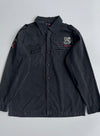 Nice Hike | Patchwork Shirt Jacket Black (Xl)