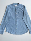 Vintage Abercrombie And Fitch Chambray Band Collar Shirt (L)