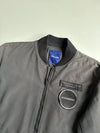 Frank Stone Charcoal Bomber Jacket with Patches (M )