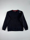 Spyder Black Embroidered Logo Knit Sweatshirt  (XL)
