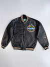 ZRoots Canada Custom Made Pure Leather Varsity Jacket Beachcomber Embroidered (RARE)  (M)