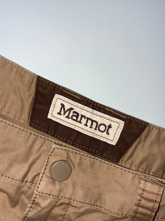 Marmot Two-Tone Khaki & Brown Outdoor Cargo Pants  (W:32) (L:41)
