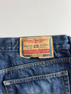 Diesel Industry Denim Division Straight Leg Jeans Blue Wash (W:34) (L:43)