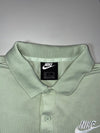 Nike Mint Green Embroidered Logo Polo Shirt (XL)