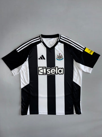 Newcastle United FC Home Jersey 2023/24 by Adidas (Sela Sponsor) (2XL)