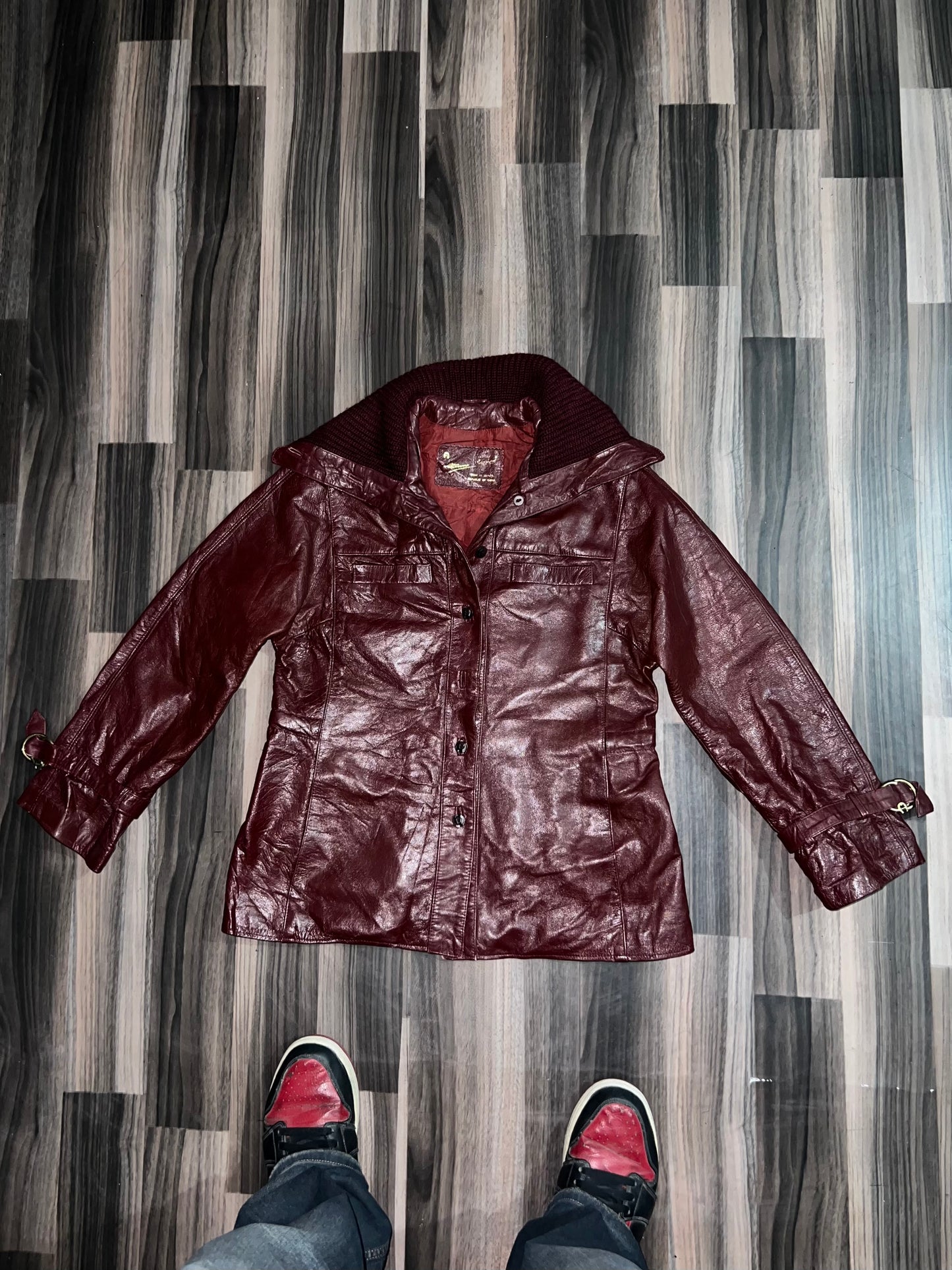ZUltra Premium Rare Women Original Leather Jacket (XS/S)
