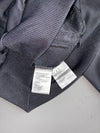 Adidas Firebird Black Track Jacket with White Stripes (S)