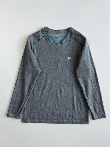 Pierre Cardin Fleece Lined V-Neck Sweatshirt (S/M)