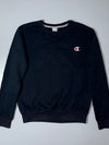 Champion Small-C Crewneck Sweatshirt Black (M)