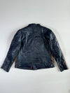 Urban Limited Edition Patchwork Leather Racing Jacket Padded  (L)