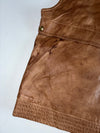 Vintage Premium Original Leather vest (L)