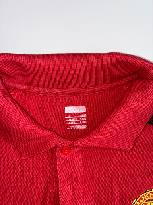 Manchester United x Nike AIG Vintage Maroon Polo (Size M)