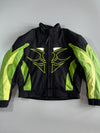 Tribal Race-Tec × Hein Gericke Moto Textile Jacket Hein Gericke S-Safe safety seam, tribal mask graphic, removable liner (PADDED) (XL/2XL)