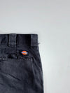 Dickies Black Straight Fit Work Pants (W:30|L:39)