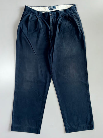 Polo by Ralph Lauren Pleated Chino Trousers (W:32 |L:39)