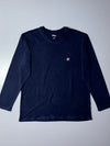 FILA Small Logo Long Sleeve T-Shirt – Navy Blue (L)