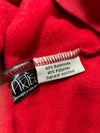 Toyota Embroidered Spellout Full Zip Hoodie – Red – (XL)