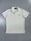 Polo Ralph Lauren | Custom Slim Fit Piqué Polo | White (M/L)