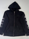 Hypnosis Mic Black Zip Hoodie – Division Sleeve Prints (M)