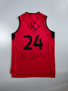 Joma | Polonia Bytom Basketball Jersey #24 | Red/Black (L)