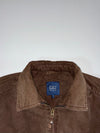 Celio Brown Cotton Harrington Work Jacket (M/L)