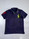 Polo Ralph Lauren Navy Big Pony Custom Fit Polo Shirt (L)