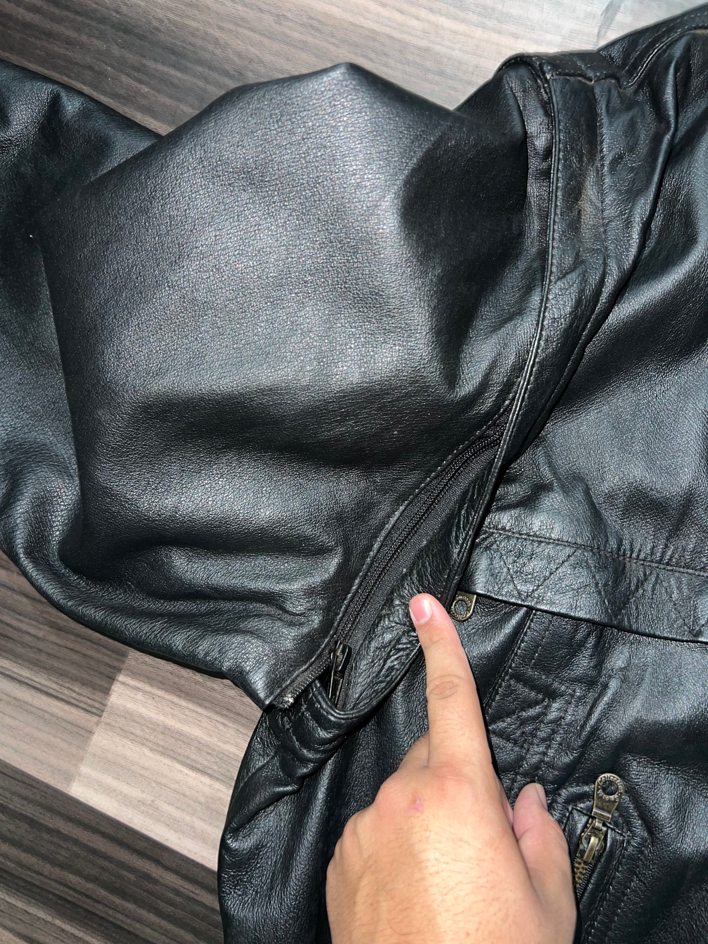 ZDetachable Sleeves Rare Original Leather (L/XL)