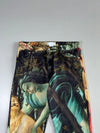 Bershka Art Series “La Primavera” Botticelli Print Jeans (W:34|L:42)