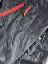 ASNADISPEC Star Wars Bomber Jacket – Black/Red Colorblock – Streetwear (L)
