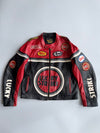 Lucky Strike Racing Pure Leather Jacket (L)