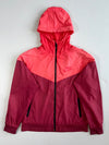 Nike Windrunner Pink & Red Hooded Windbreaker Jacket(Xl)