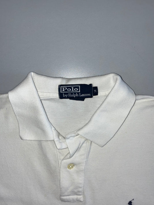 Polo Ralph Lauren White Polo (Classic Fit (L)