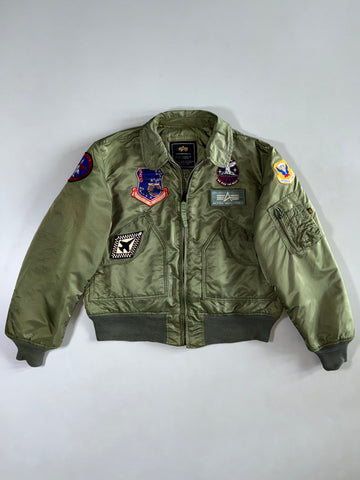 Alpha Industries CWU-45/P Flight Jacket Made in U.S.A (L)