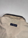 Tommy Hilfiger Golf | Vintage Beige Navy Collar Crest Harrington Jacket (2XL)