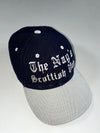Vintage The Nag’s Scottish Pub Gothic Embroidered Two-Tone Cap (Adjustable)