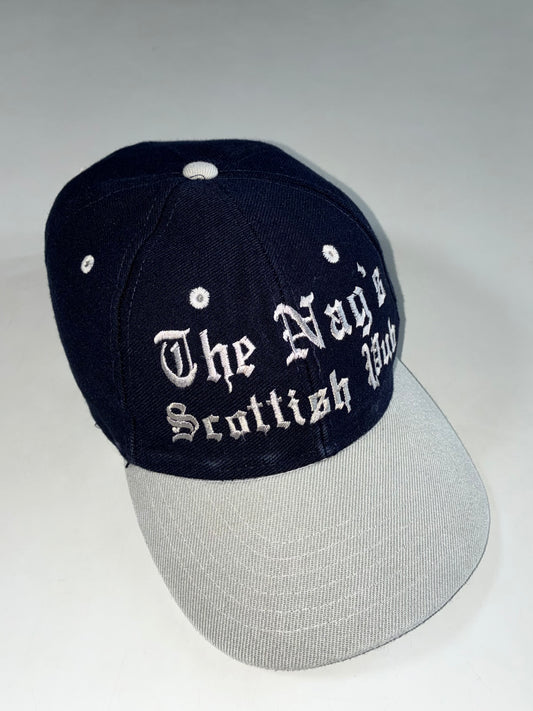 Vintage The Nag’s Scottish Pub Gothic Embroidered Two-Tone Cap (Adjustable)
