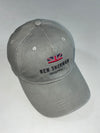 Ben Sherman Original Union Jack Embroidered Grey Cotton Cap (Adjustable)