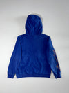 MLB Chicago Cubs Embroidered Bear Logo Blue Hoodie (S)