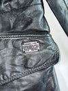 Diesel Premium Original Leather Jacket (Hidden Collar Cap)(M)