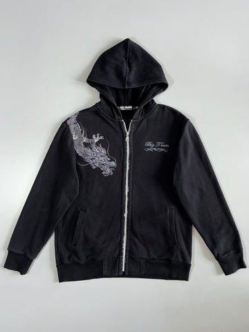 Big Train Osaka Dragon Print Zip Hoodie (L)