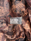 Brown Leather Multi-Pocket Vest (M/L)