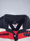 EXR Racing “Fifty Five Seconds” Long Sleeve Motorsport Polo — Navy/Red/Grey (M)
