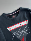 Jordan | Black Flight Nike Embroidered Crewneck (XL)