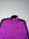 Vintage Adidas Purple Three Stripe Zip-Up Track Jacket Women’s (M)