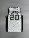 Adidas San Antonio Spurs Duncan #20 Swingman Jersey (L)