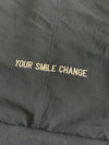 Minimal Black Bomber Jacket (S)