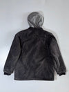 Dickies Quilted Flannel-Lined Hooded Chore Jacket – Washed Black,  (L)
