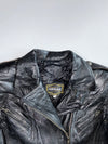 Les Vetements De Cuir Originaux Vintage Moto Jacket (S/M)