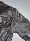 Super Premium Original Leather Bomber (Detechable Arms) Jacket (M/L)